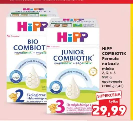 Mleko następne HiPP 2 Bio Combiotik +2 warianty