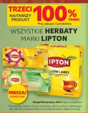 Herbata czarna Lipton Mango i Czarna Porzeczka +2 warianty