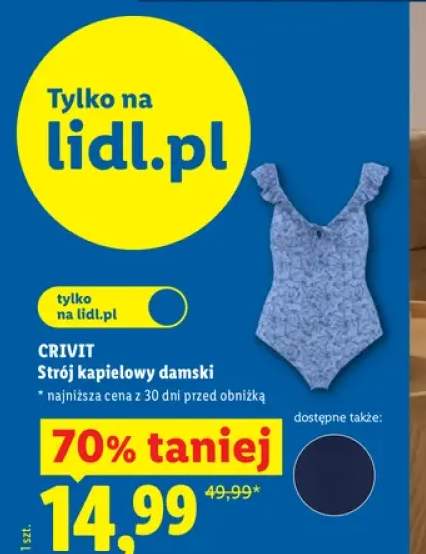 strój kąpielowy damski
