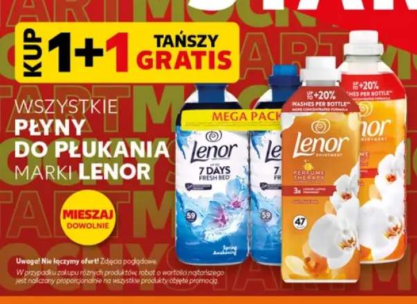 Płyny do płukania Lenor +2 warianty