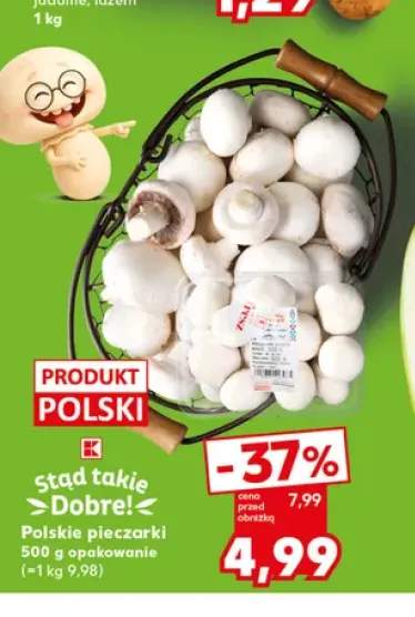 Pieczarki białe K-Stąd Takie Dobre polskie