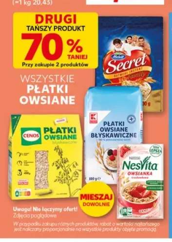 Płatki owsiane +2 warianty
