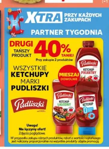 Ketchup pikantny Pudliszki +1 wariant