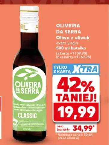 Oliwa z oliwek extra virgin Oliveira Da Serra Classic