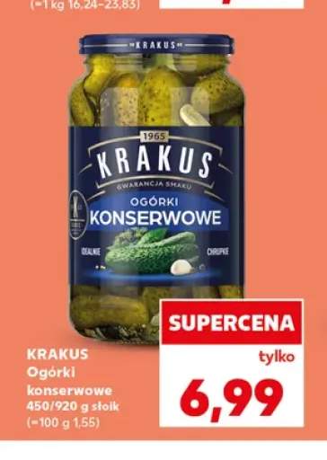 Ogórki konserwowe Krakus
