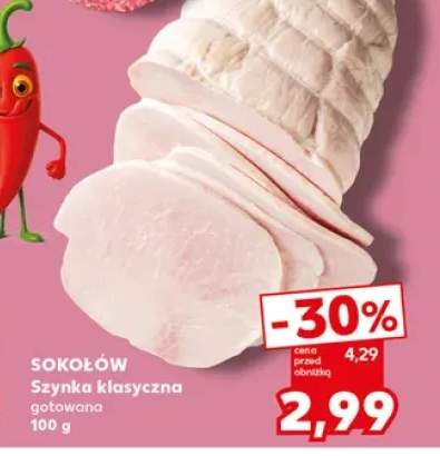 Szynka klasyczna gotowana Sokołów