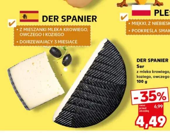 Ser z mleka krowiego koziego owczego Der Spanier