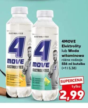 Woda witaminowa 4Move Elektrolity melon i ananas +1 wariant