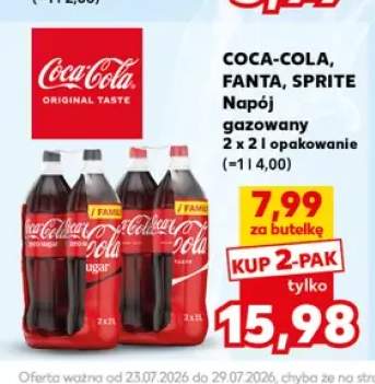 Napój gazowany Coca-Cola 2-pak +3 warianty