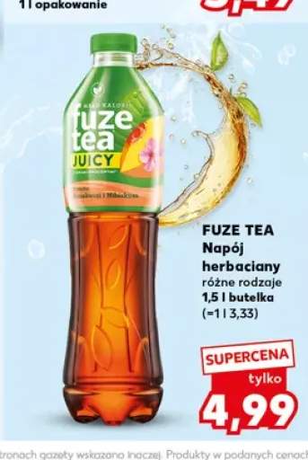 Napój herbaciany Fuze Tea Brzoskwinia i Hibiskus