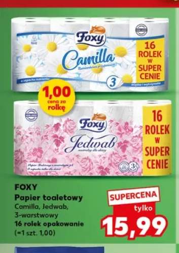Papier toaletowy Foxy Camilla +1 wariant