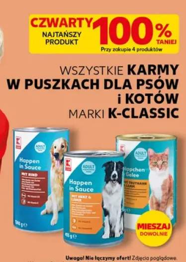 Karma dla kotów Häppchen in Gelee z indykiem i jagnięciną K-Classic