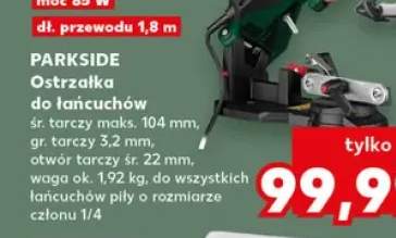 Ostrzałka do łańcuchów Parkside