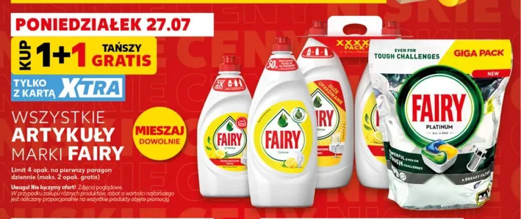 Artykuły marki Fairy +2 warianty