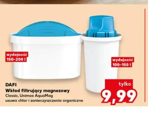Wkład filtrujący magnezowy Dafi Classic +1 wariant