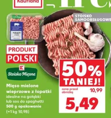 Mięso mielone wieprzowe z łopatki Stoisko Mięsne