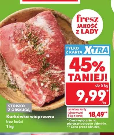 Karkówka wieprzowa bez kości