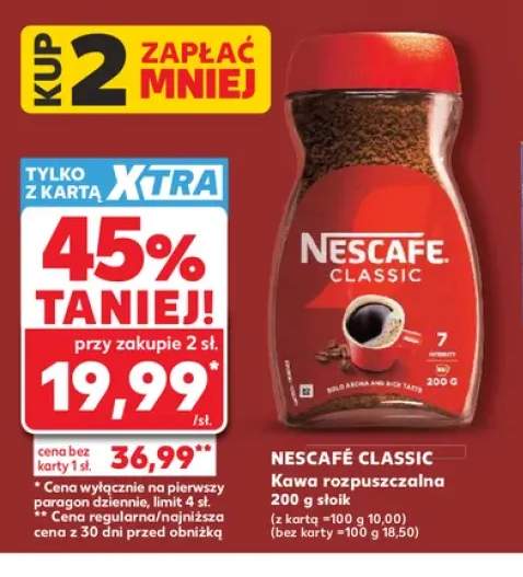 Kawa rozpuszczalna Nescafé Classic