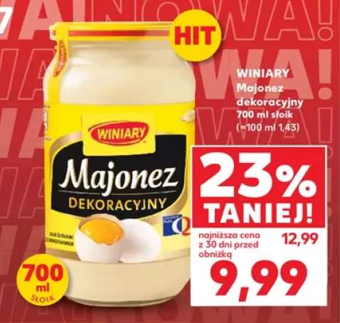 Majonez dekoracyjny Winiary