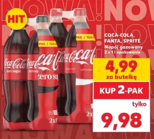 Napój gazowany Coca-Cola 2-pak +2 warianty