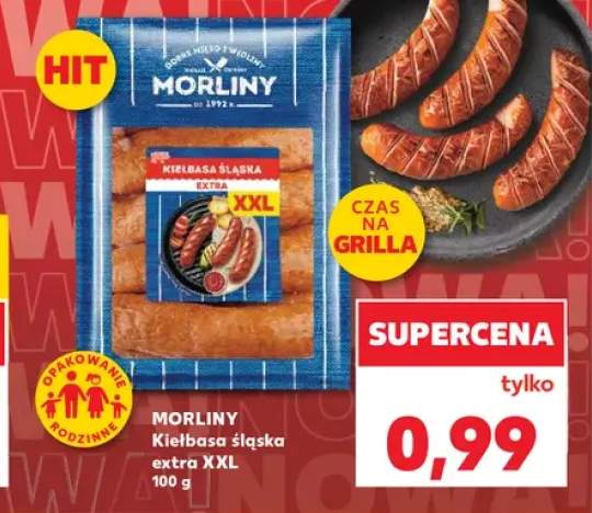 Kiełbasa śląska extra XXL Morliny
