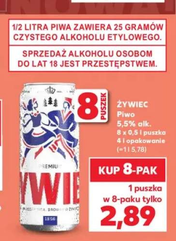 Piwo Żywiec Premium 8-pak