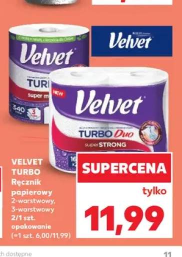 Ręcznik papierowy Velvet Turbo +1 wariant