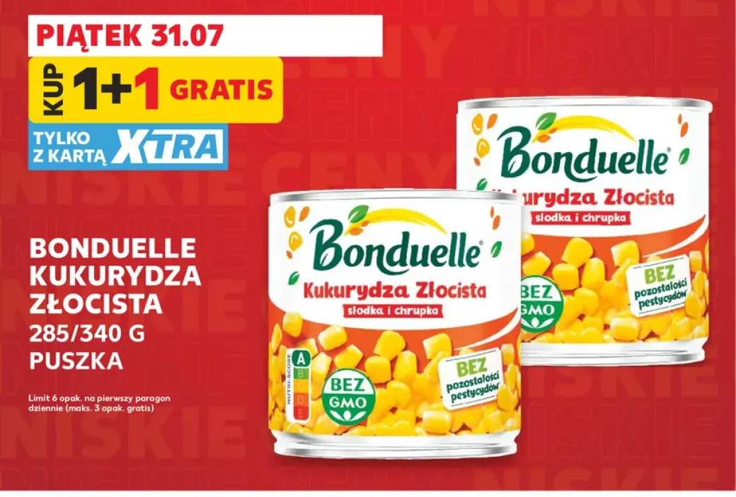 Kukurydza konserwowa Bonduelle Złocista