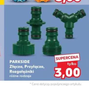Przyłącza ogrodowe Parkside +1 wariant
