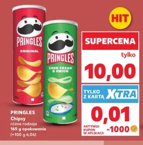 Chipsy Pringles Original +1 wariant