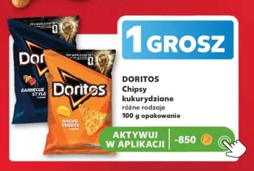 Chipsy kukurydziane Doritos Barbecue Style +1 wariant