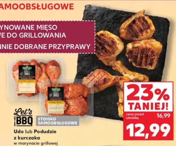 Udo z kurczaka w marynacie grillowej Let's BBQ +1 wariant