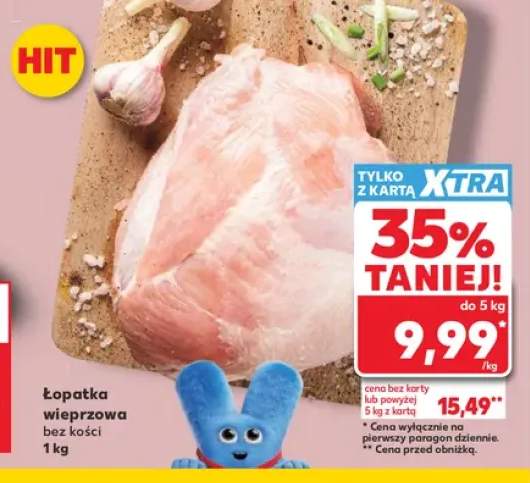 Łopatka wieprzowa bez kości