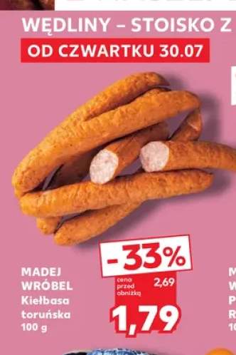 Kiełbasa toruńska Madej Wróbel