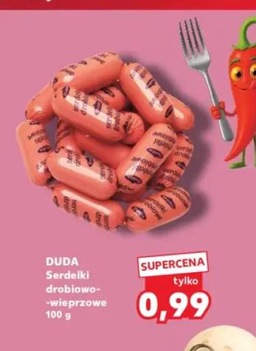 Serdelki drobiowo-wieprzowe Duda