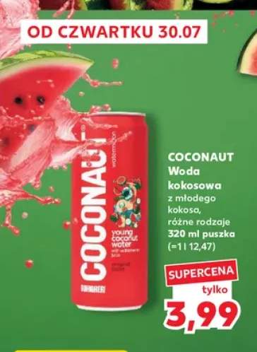 Woda kokosowa Coconaut z młodego kokosa