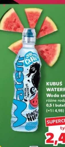 Woda smakowa Kubuś Waterrr