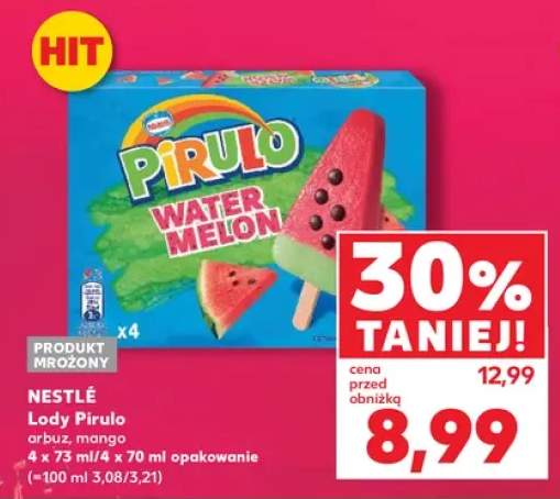 Lody Nestlé Pirulo mango 4-pak +1 wariant