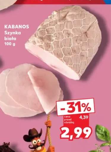 Szynka biała Kabanos