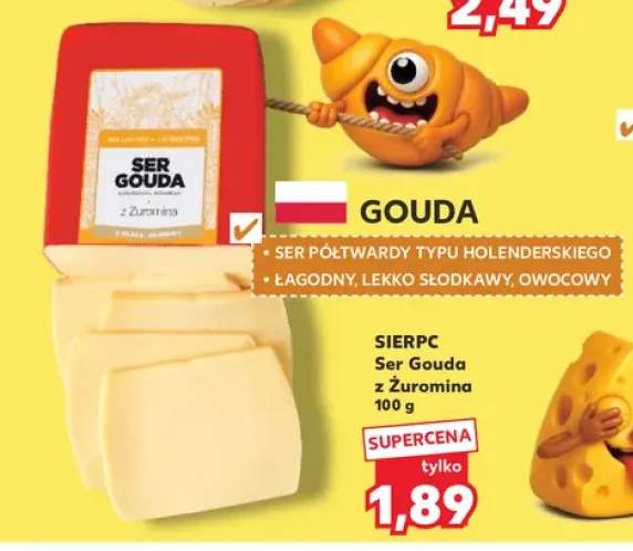 Ser Gouda z Żuromina Sierpc