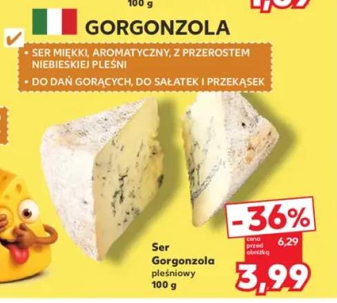 Ser Gorgonzola pleśniowy