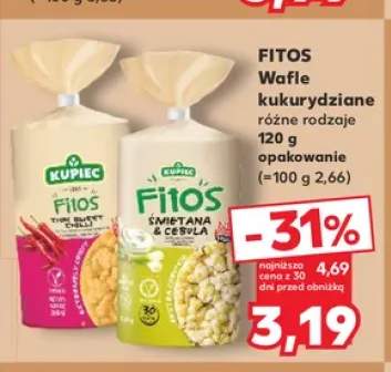 Wafle kukurydziane Thai Sweet Chilli Fitos +1 wariant