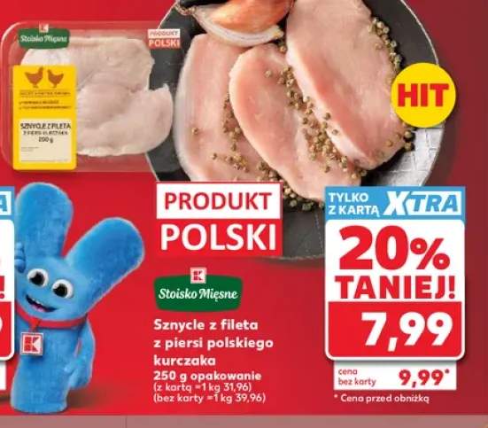 Sznycle z fileta z piersi polskiego kurczaka Stoisko Mięsne