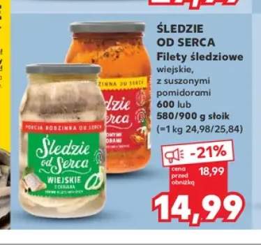 Filety śledziowe wiejskie Śledzie od Serca +1 wariant