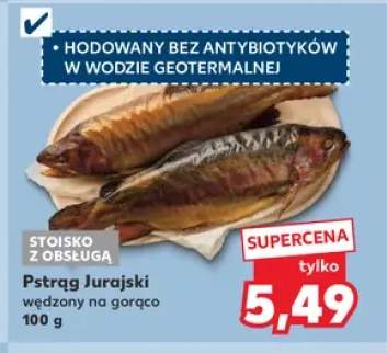 Pstrąg Jurajski wędzony na gorąco
