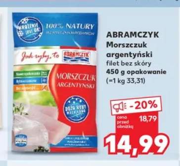 Morszczuk argentyński filet bez skóry Abramczyk