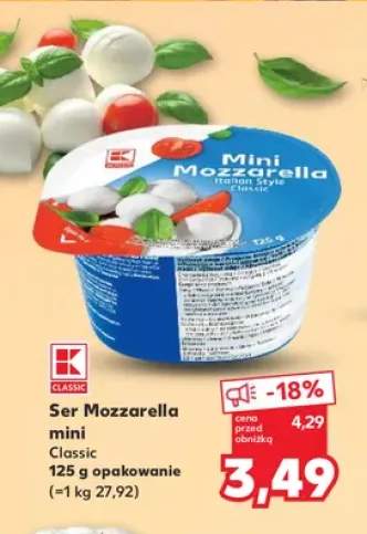 Ser Mozzarella mini Classic K-Classic