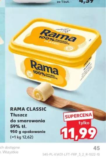 Tłuszcz do smarowania 59% tłuszczu Rama Classic