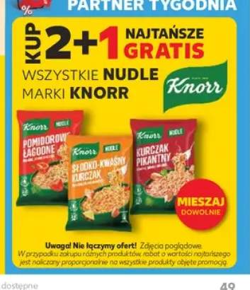 Nudle Knorr +3 warianty