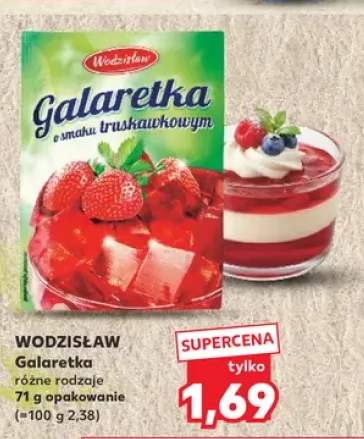Galaretka o smaku truskawkowym Wodzisław